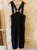 (DEAD STOCK) USGI/PORLARTEC FLEECE COVERALLS  BLACK