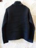 画像2: (SALE 30%OFF)(DEAD STOCK) COREFIGHTER/SHAWLL COLLAR KNIT  BLACK (2)