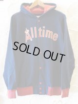 (DEAD STOCK) COREFIGHTER/ALLTIME HOOD  NAVY