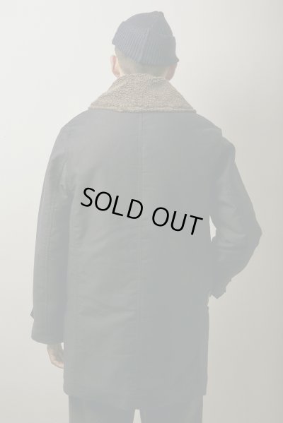 画像3: BELAFOTE/RT MACKINAW COAT  NAVY