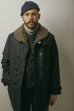 画像1: BELAFOTE/RT MACKINAW COAT  NAVY (1)