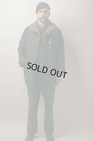 画像4: BELAFOTE/RT MACKINAW COAT  NAVY