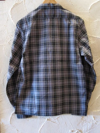 画像2: (SALE 30%OFF) (DEAD STOCK)COREFIGHTER/CHECK OPEN SHIRTS  BLACK