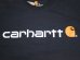 画像3: CARHARTT/LONG SLEEVE LOGO T  BLACK (3)