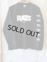 RATS/BOX LOGO L/S  BLACK