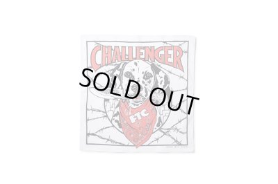 画像1: FTC/xCHALLENGER BANDANA  WHITE