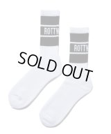 ROTTWEILER/LINE SOCKS  BLACK