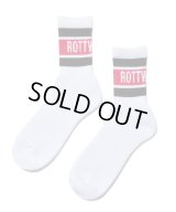 ROTTWEILER/SHORT LINE SOCKS  RED