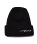 画像1: ROTTWEILER/BRONER WOLFPACK KNIT CAP  BLACK (1)