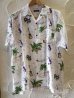 画像1: (再アップ) VINTAGE EL/HULA ALOHA SHIRTS  WHITE (1)