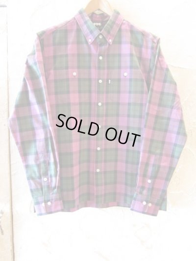 画像3: FTC/PLAID TWILL B.D SH  PURPLE