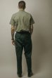 画像4: BELAFOTE/RT CHINO 2TACK TROUSER  D.GREEN