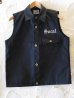 画像1: GANGSTERVILLE(ギャングスタービル)/SOCAL WORK VEST  BLACK (1)