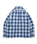 画像2: ROTTWEILER/CHECK OPEN COLLAR LS SHIRT  BLUE (2)