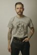 画像1: BELAFOTE/RT LONESOME TOWN HIGH PRINT T  GRAY (1)