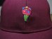 画像4: BELIVE/LOW CAP WAPPEN  ICE CREAM  BURGUNDY (4)