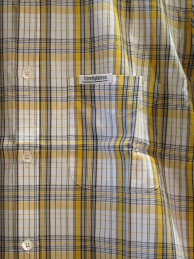 画像3: (SALE 30%OFF) (DEAD STOCK)COREFIGHTER/CHECK S/S SH  YELLOW