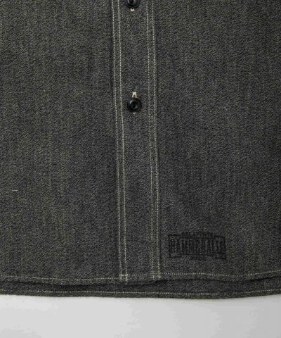 画像3: BELAFOTE/RT TRIPLE STITCH SH CHAMBRAY L/S  BLACK