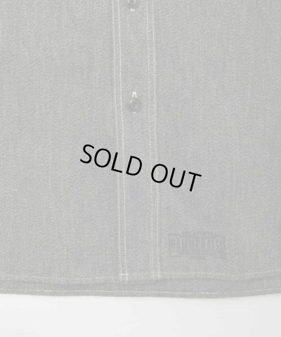 画像3: BELAFOTE/RT TRIPLE STITCH SH CHAMBRAY L/S  BLACK