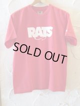 RATS/BOX LOGO T  RED