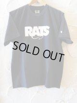 RATS/BOX LOGO T  BLACK