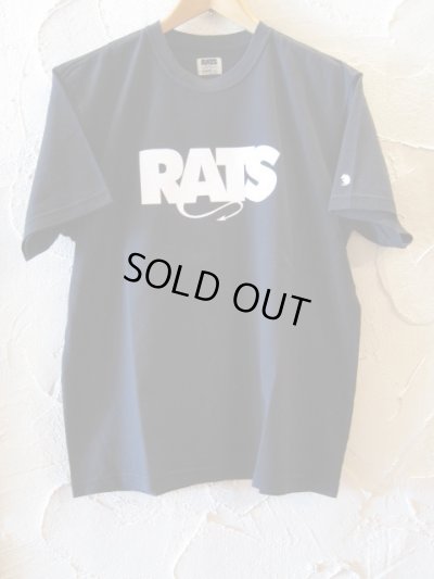 画像1: RATS/BOX LOGO T  BLACK