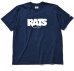 画像1: RATS/BOX LOGO T  NAVY (1)