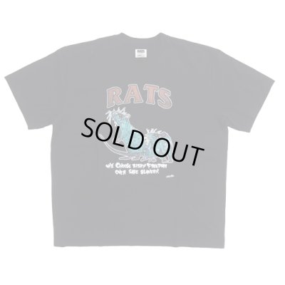 画像1: RATS/ｘHIROTTON T  BLACK