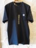 画像1: CARHARTT/POCKET S/S T  BLACK (1)