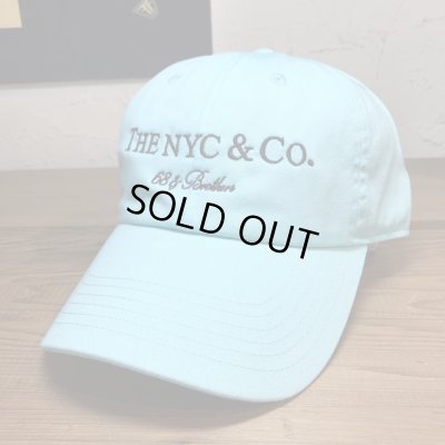 画像1: 68&BROTHERS/6PANEL TWILL CAP THE NYC&CO  AQUA