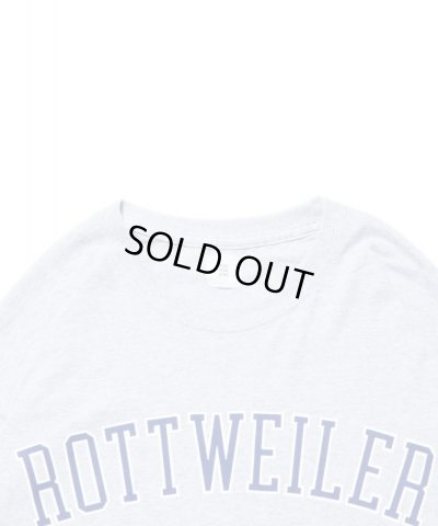 画像3: ROTTWEILER/COLLEGE LOGO LS T  GRAY