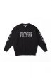 画像1: BILL BOARD/CREWNECK SWEAT SHIRTS PERRY BLACK (1)