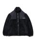 画像1: ROTTWEILER/ZIP UP FLEECE JKT  BLACK (1)