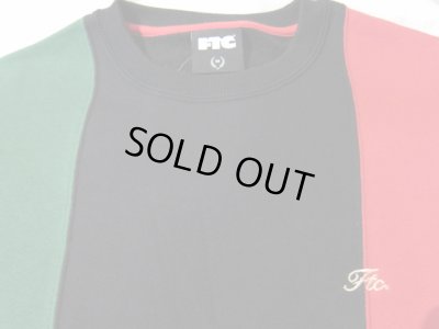 画像5: FTC/COLOR BLOCKED CREW NECK  BLACK