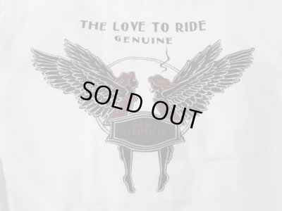 画像3:  GANGSTERVILLE/LOVE TO RIDE LS SH  WHITE