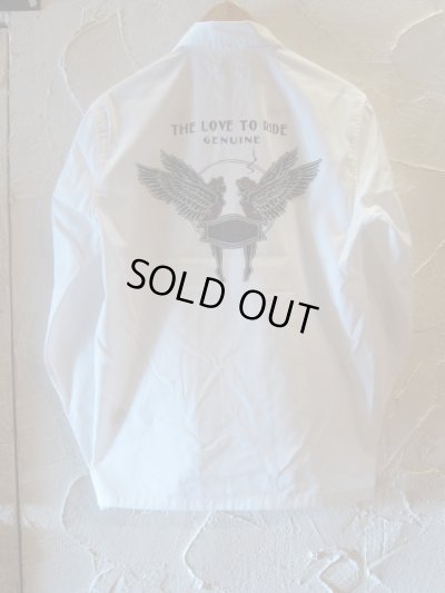 画像1:  GANGSTERVILLE/LOVE TO RIDE LS SH  WHITE