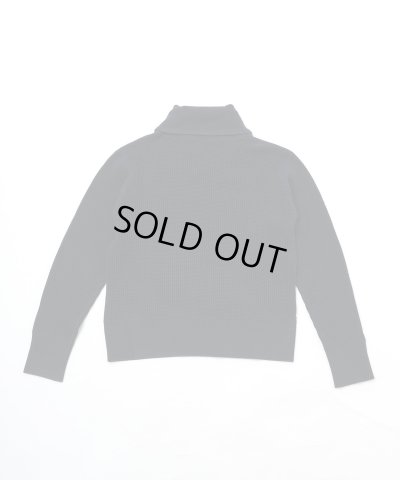 画像6: BELAFOTE/RT HEAVY WAFFLE SHAWL PULLOVER BLACK