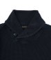 画像7: BELAFOTE/RT HEAVY WAFFLE SHAWL PULLOVER BLACK