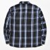 画像2: RATS/COTTON CHECK SHIRTS  BLUE (2)