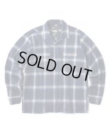 FTC/xTG OMBRE PLAID SH  BLUE