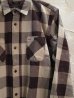 画像3: （再入荷） VINTAGE EL/HEAVY NELL CHECK WORK SHIRTS  BEIGE (3)