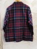 画像2:  （再入荷） SUPERIOR EL/TARTAN CHECK BIG SHIRT  BLACKxRED (2)