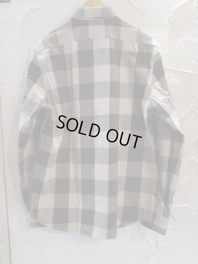 画像2: （再入荷） VINTAGE EL/HEAVY NELL CHECK WORK SHIRTS  BEIGE