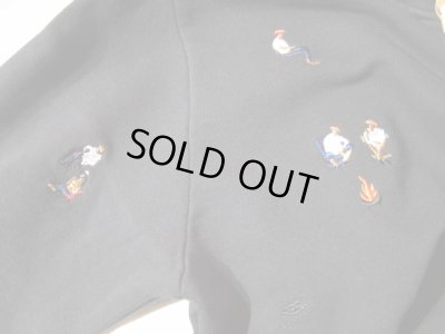 画像5: GRN/EMBROIDERY PULL PARKA  BLACK