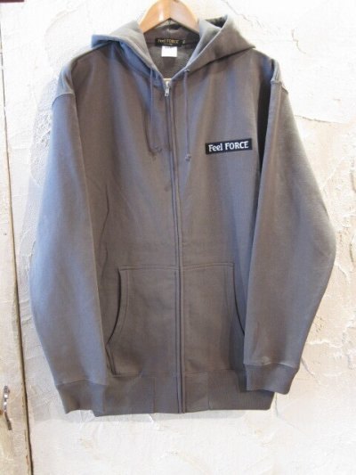 画像1: （再入荷） Feel FORCE/ZIP PARKA BANNER  CHARCOAL