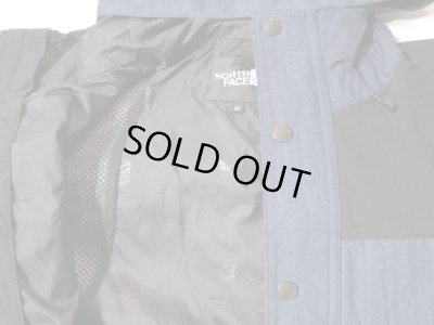 画像6: THE NORTH FACE/MOUNTAIN LIGHT DENIM JACKET　NYLON INDIGO DENIME