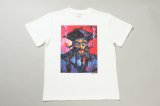 (SALE 35%OFF)INTERFACE/BLACK BEARD T  WHITE