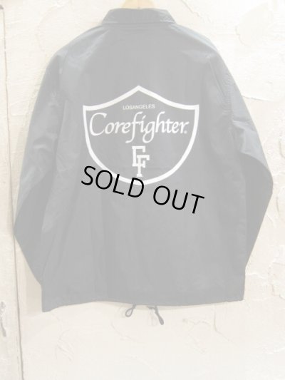 画像1: (店頭在庫分) COREFIGHTER/LOSANGELS　CF COACH  JKT  BLACK