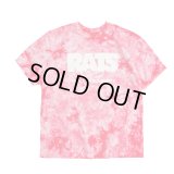 RATS/TIE DYE BOX LOGO T  RED