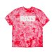 画像1: RATS/TIE DYE BOX LOGO T  RED (1)